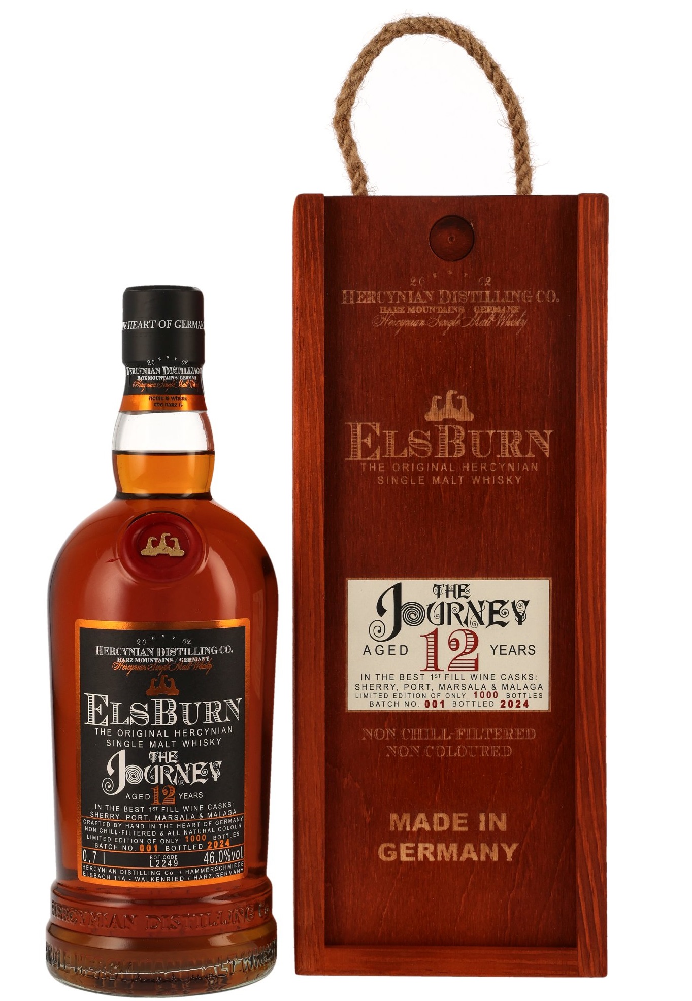 Elsburn The Journey 12 Jahre 2024 Batch 1 46.0% 0,7l