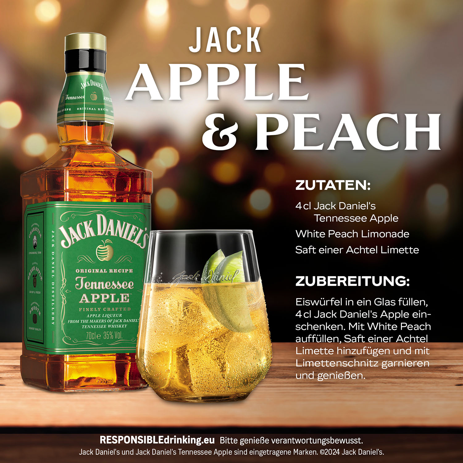 Jack Daniel's Tennessee Apple 35.0% 0,7l