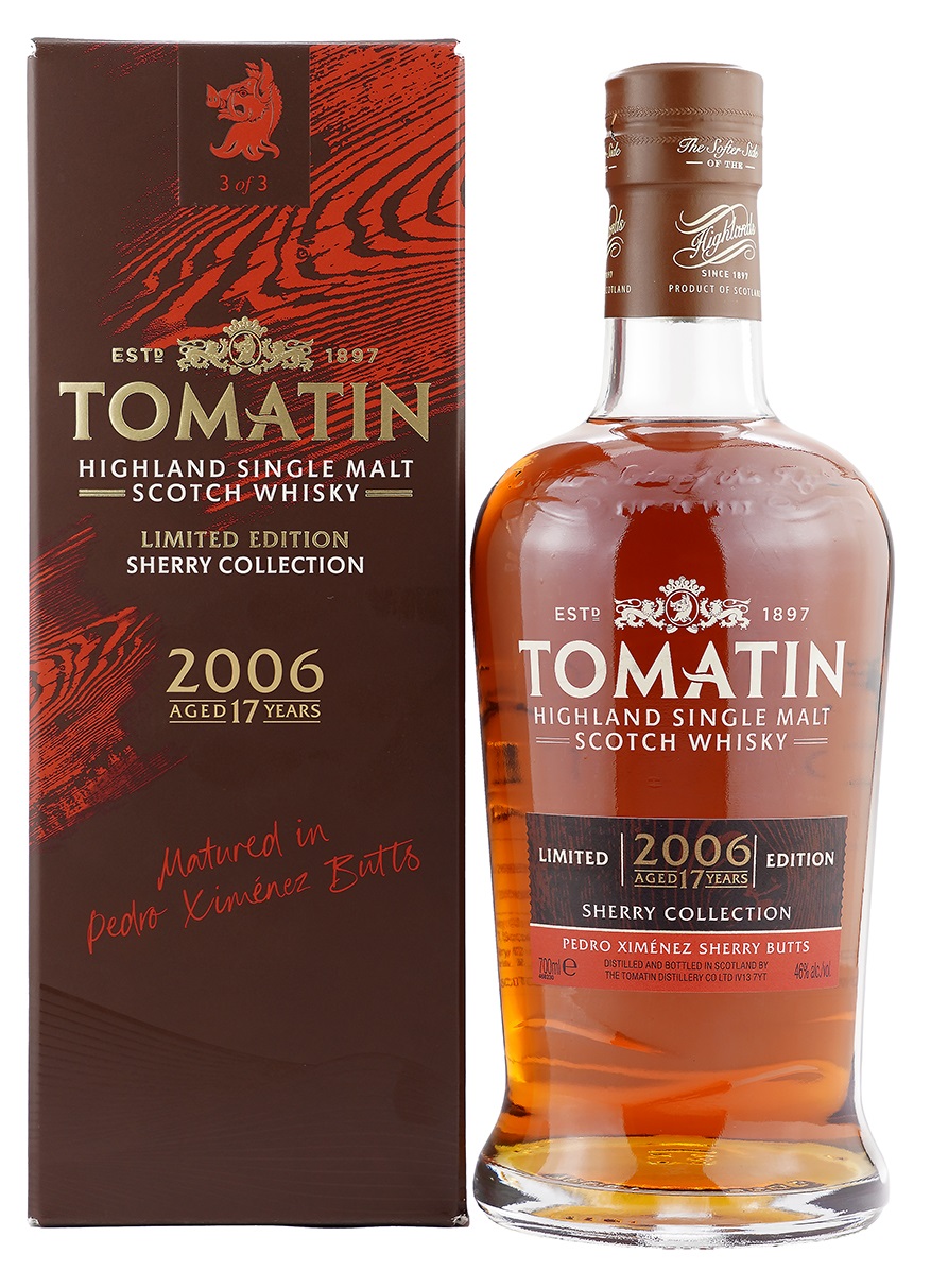 Tomatin 17 Jahre 2006/2024 PX Sherry Collection 46.0% 0,7l