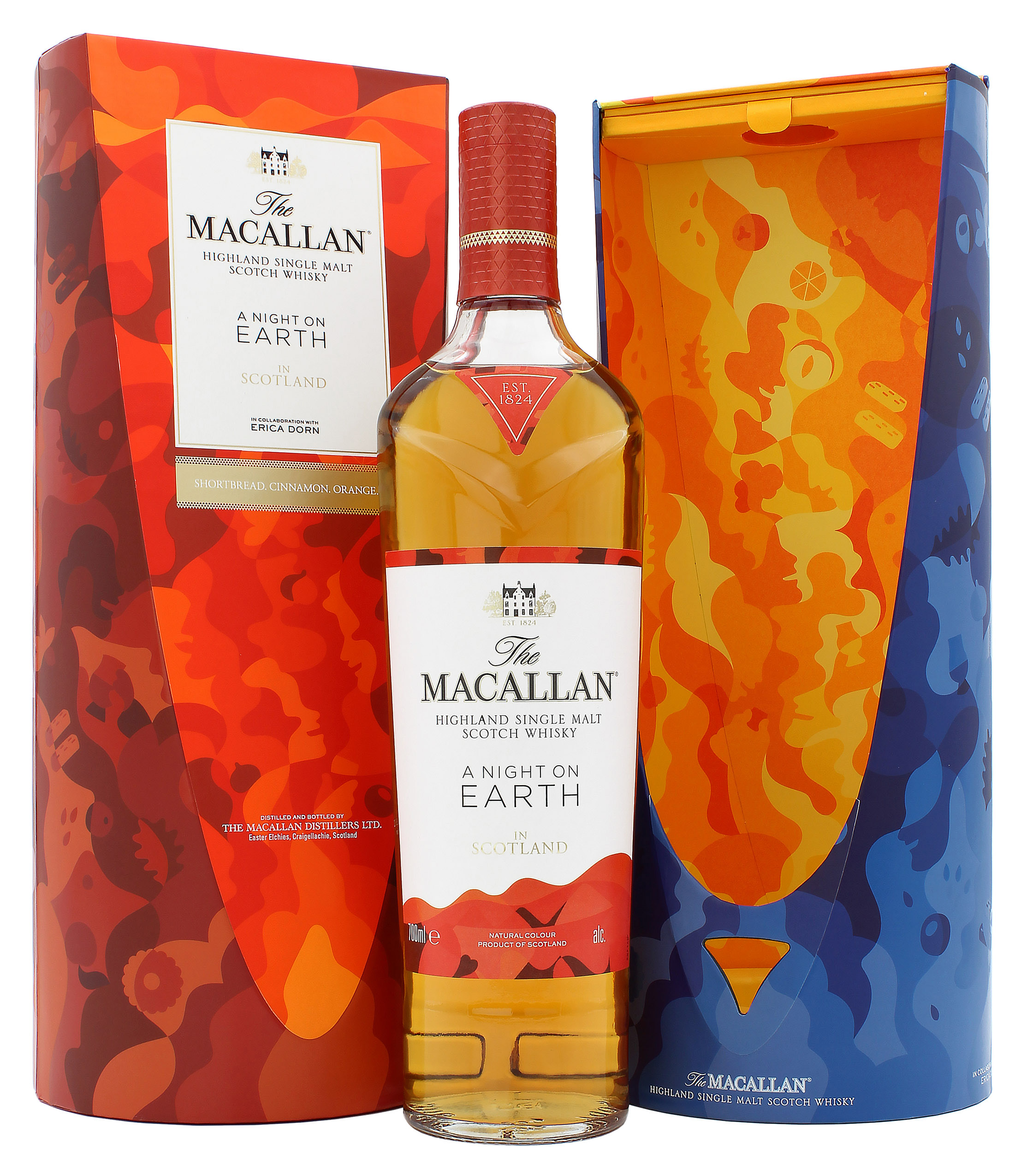 Macallan "A NIGHT ON EARTH IN SCOTLAND" Limited Edition First Release 2021 40.0% 0,7l