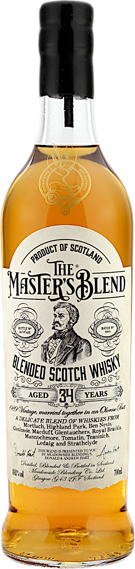 The Maltman 34 Jahre The Master's Blend Oloroso Sherry Cask Finish 49.8% 0,7l