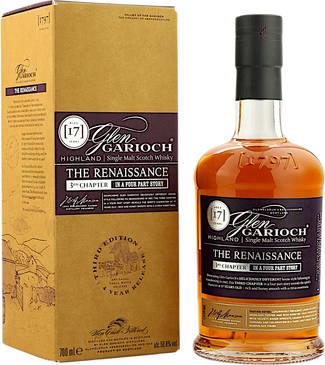 Glen Garioch 17 Jahre The Renaissance 3rd Chapter 50.8% 0,7l