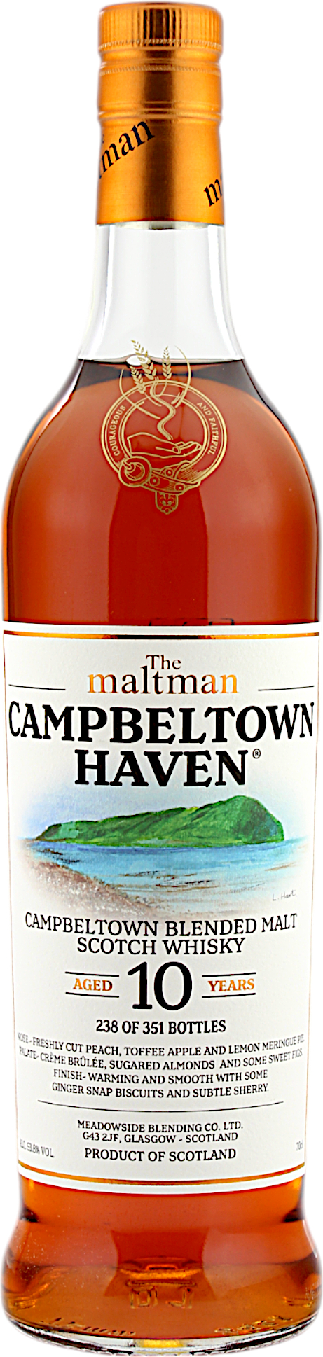 Campbeltown Haven 10 Jahre The Maltman 53.8% 0,7l