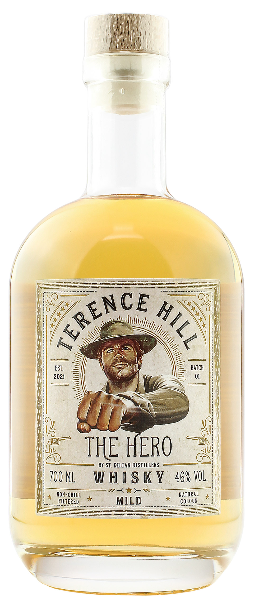 Terence Hill The Hero Mild Batch 1 46.0% 0,7l