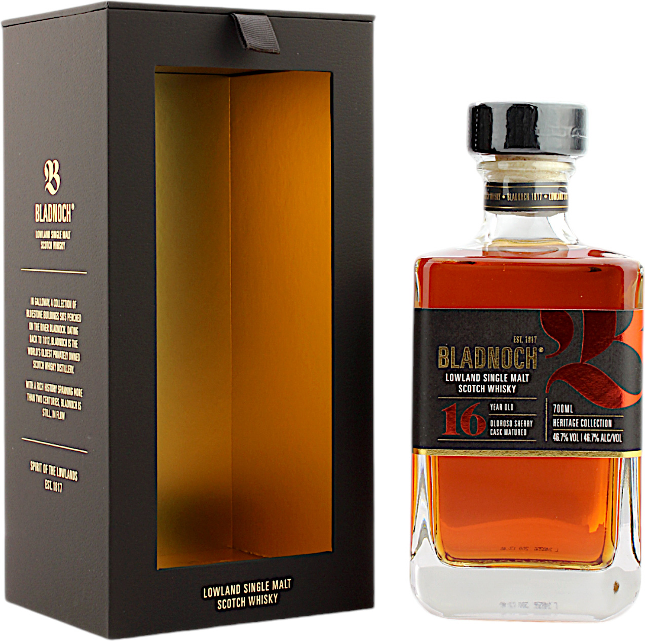 Bladnoch 16 Jahre Oloroso Sherry Casks 46.7% 0,7l