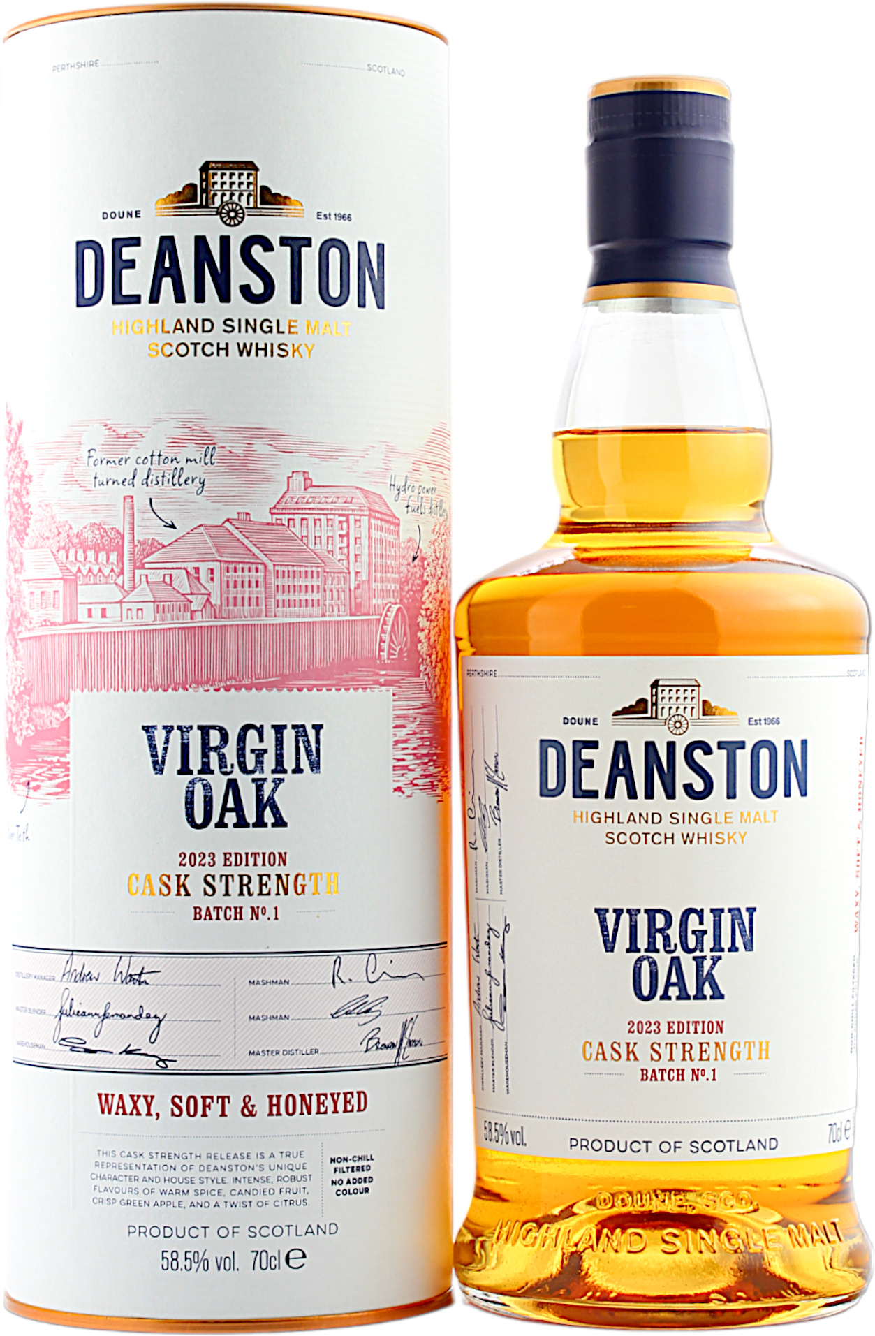 Deanston Virgin Oak Cask Strength 2023 58.5% 0,7l