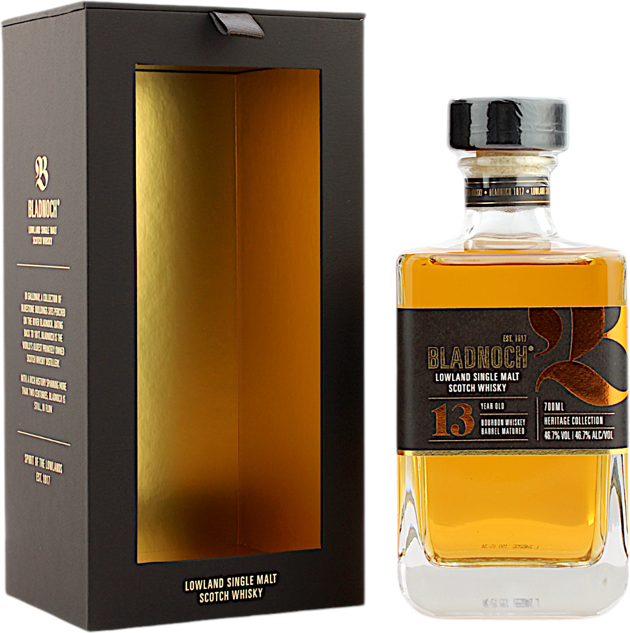 Bladnoch 13 Jahre Bourbon Casks 46.7% 0,7l