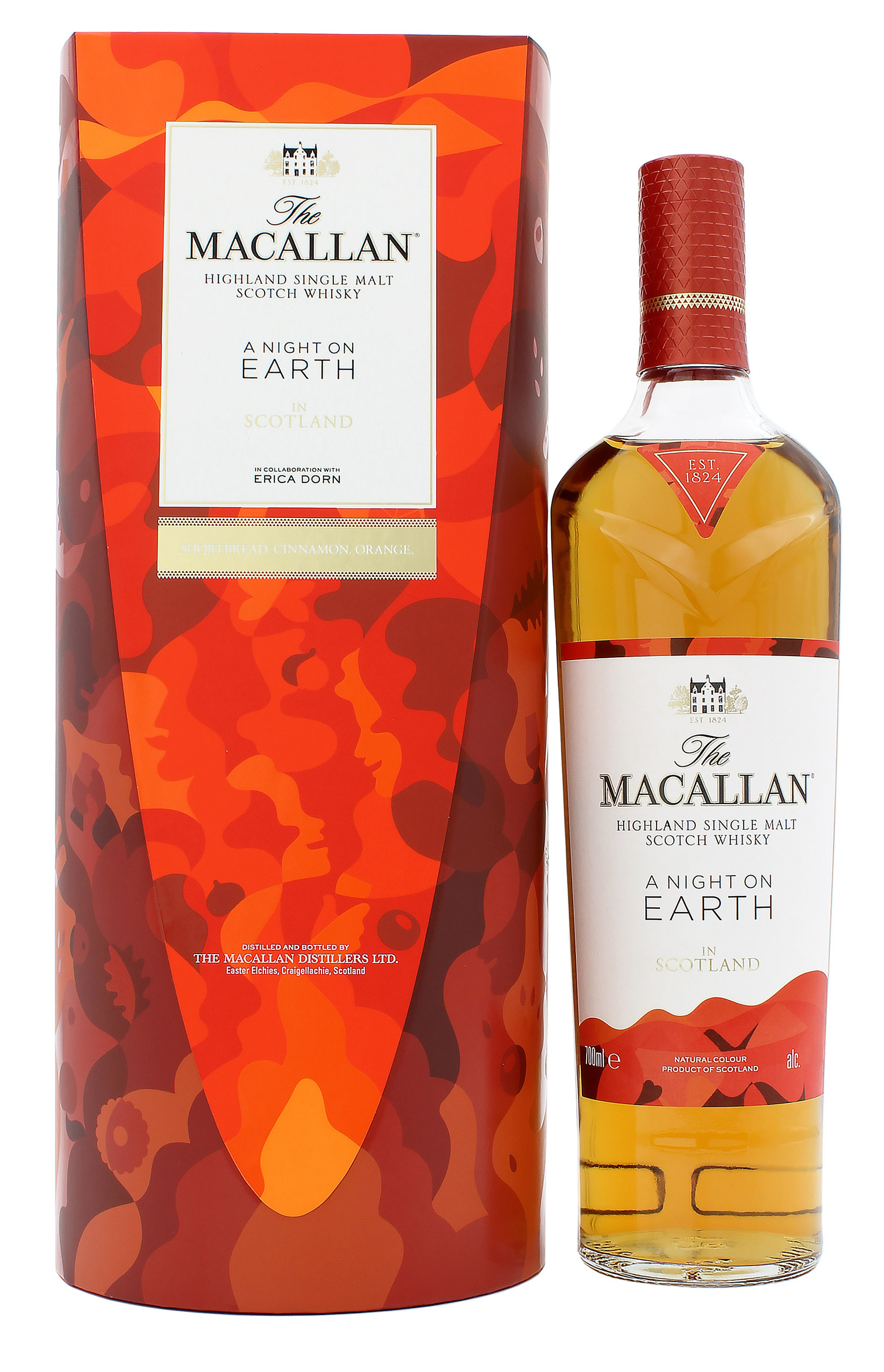 Macallan "A NIGHT ON EARTH IN SCOTLAND" Limited Edition First Release 2021 40.0% 0,7l