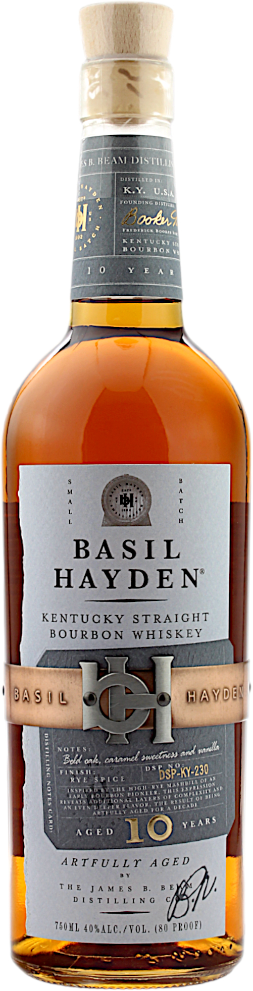 Basil Hayden's 10 Jahre Bourbon 40.0% 0,7l