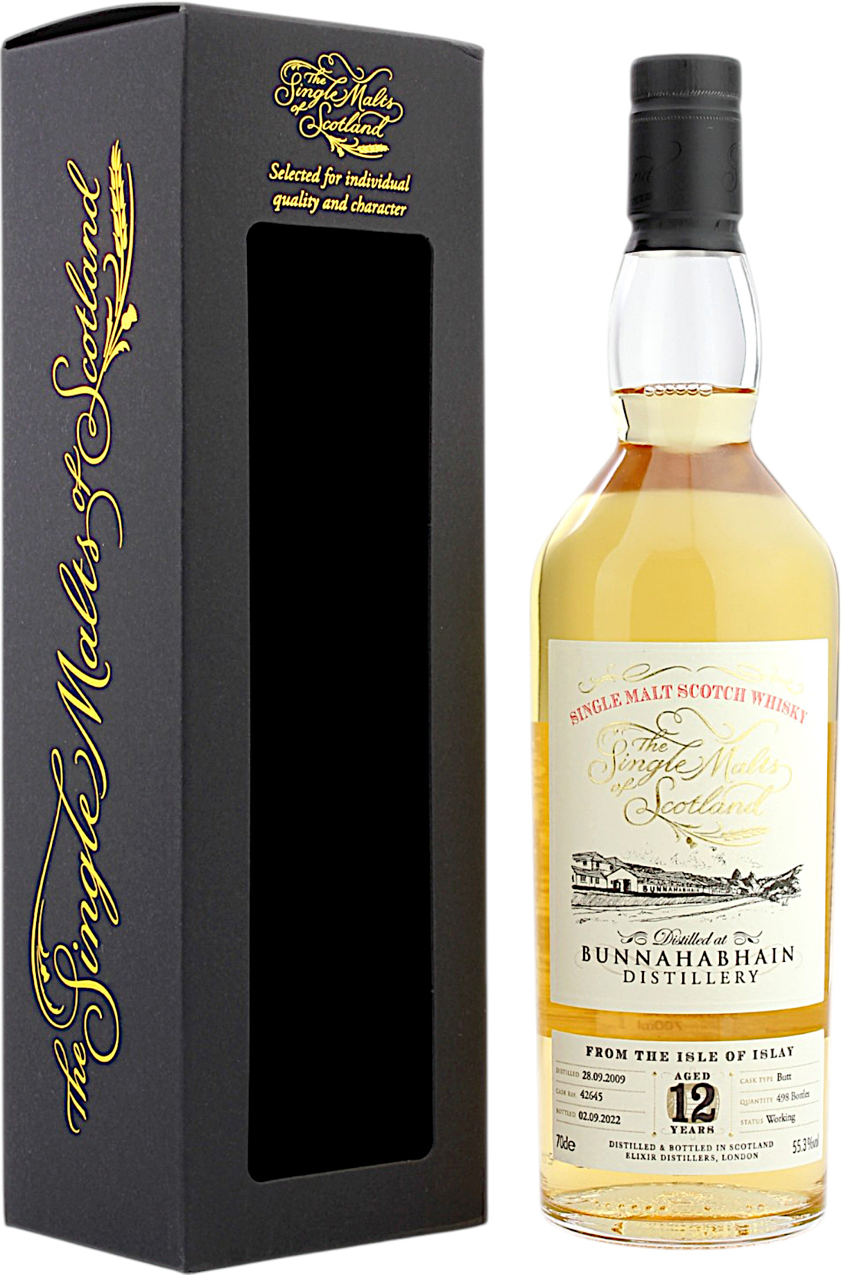 Bunnahabhain 12 Jahre 2009/2022 SMos 55.3% 0,7l