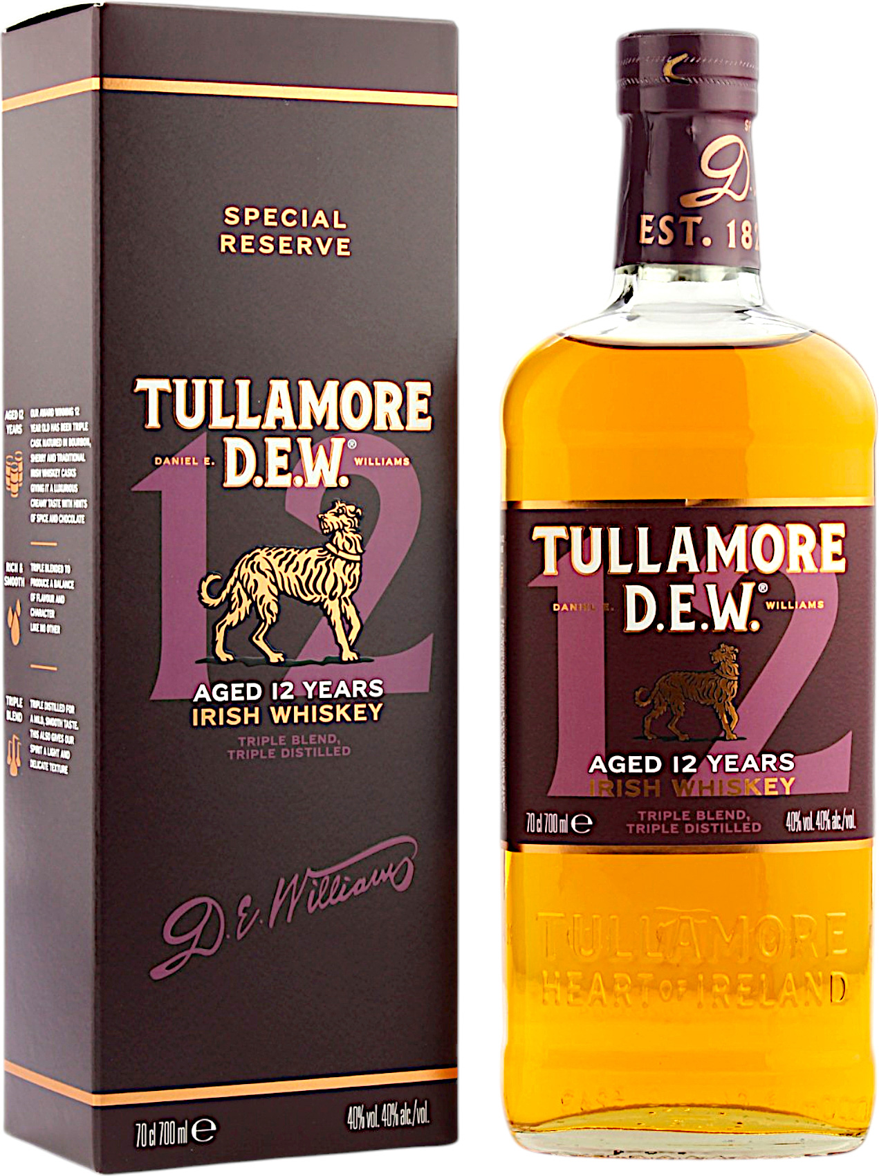 Tullamore Dew Special Reserve 12 Jahre 40.0% 0,7l