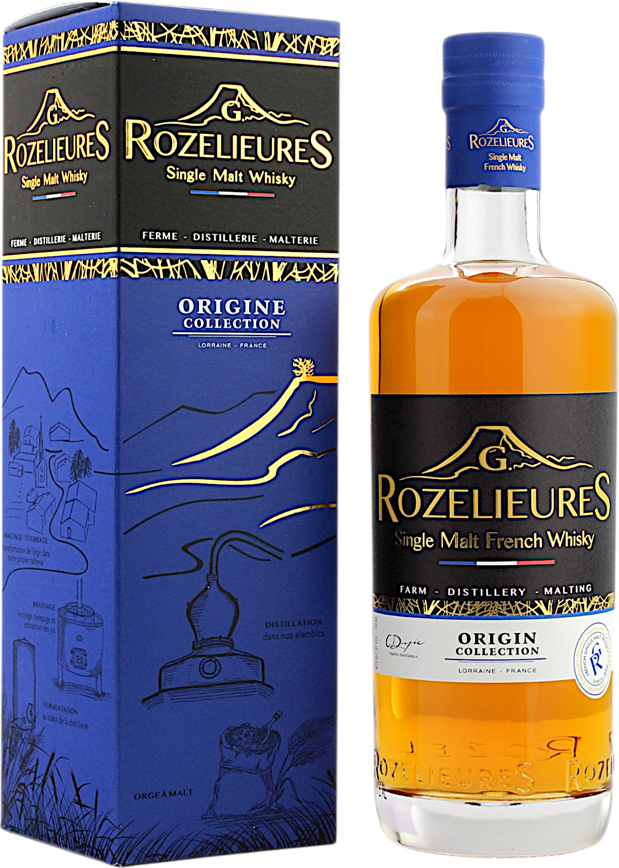 G. Rozelieures Single Malt Origine Collection 40.0% 0,7l