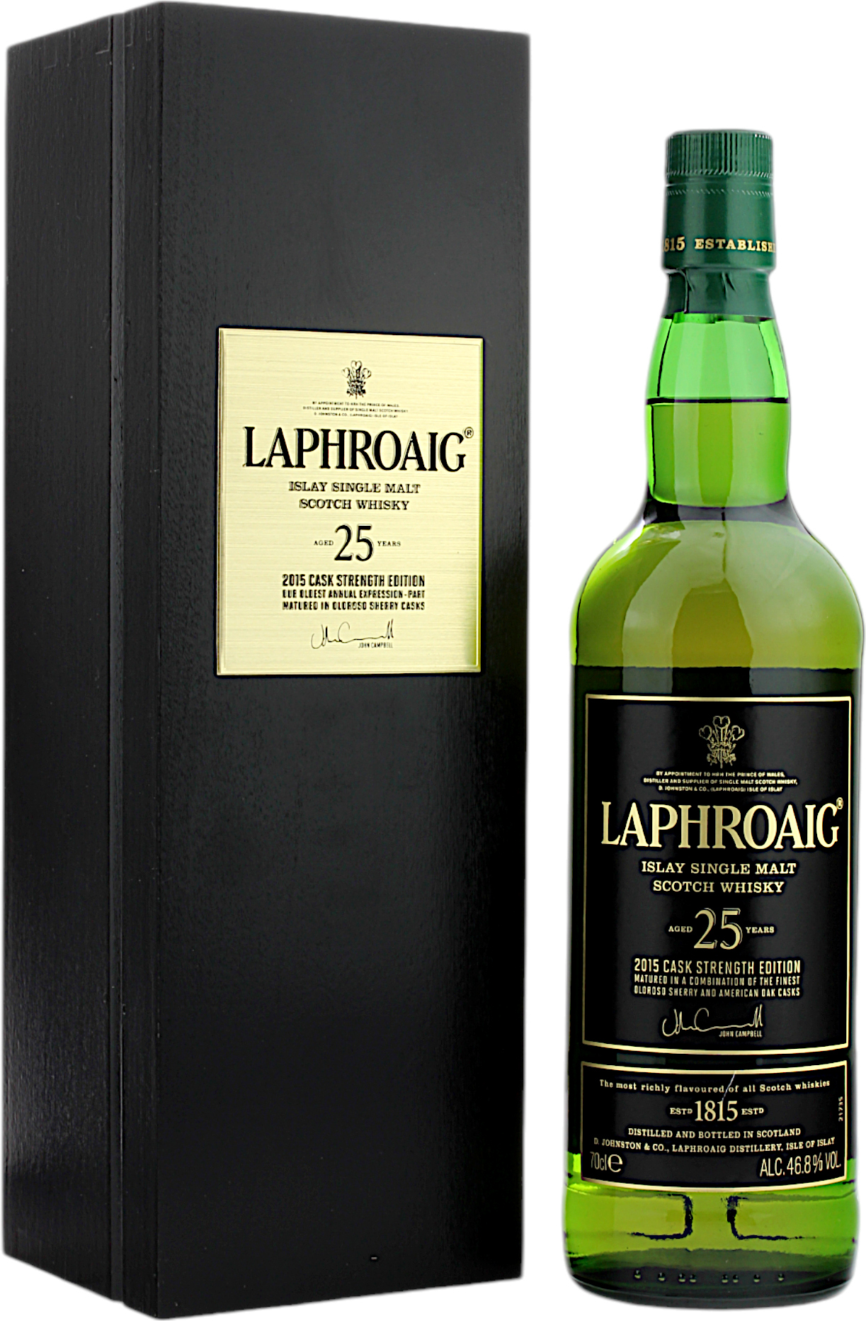 Laphroaig 25 Jahre Cask Strength 2015 46.8% 0,7l