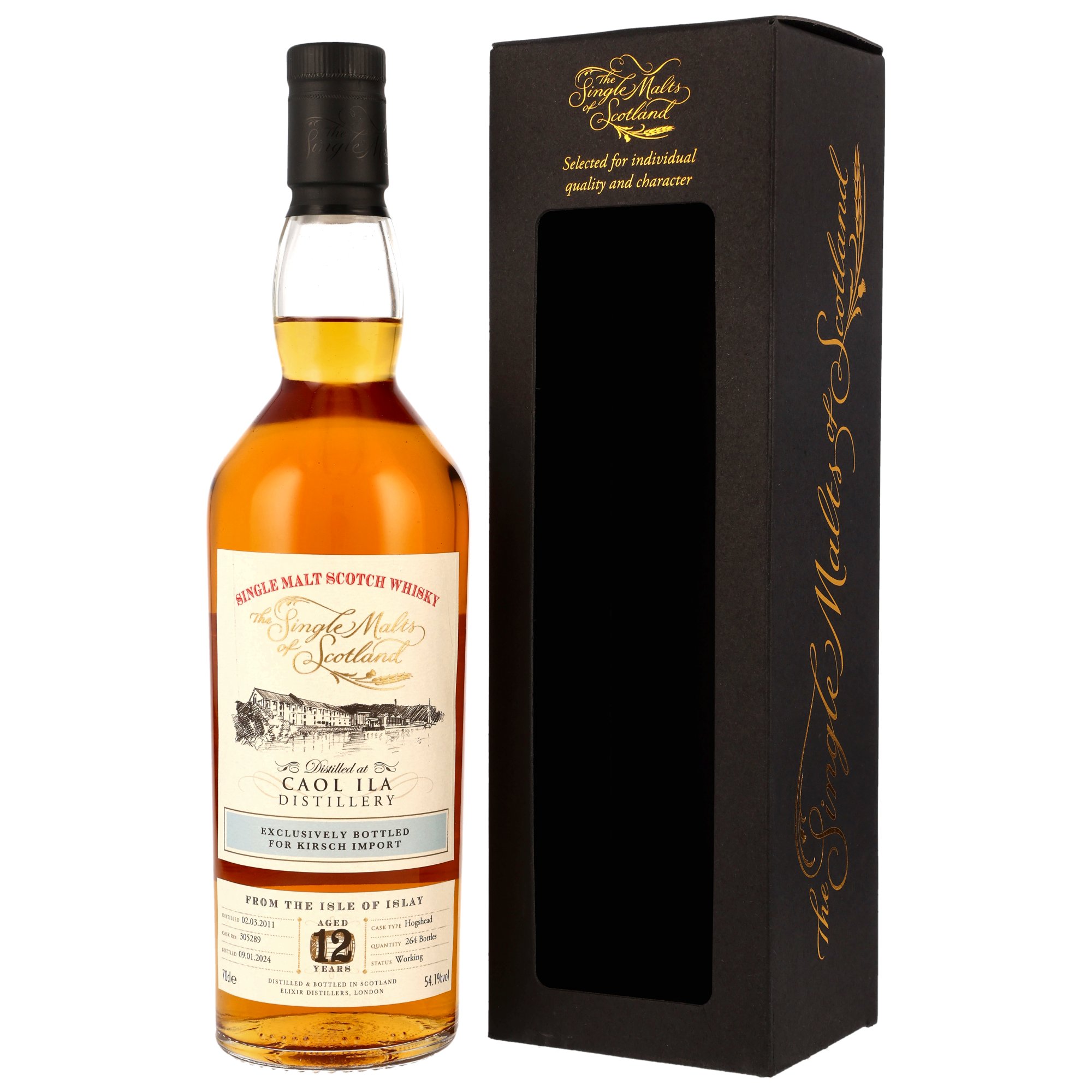 Caol Ila 12 Jahre 2011/2024 #305289 SMoS for Kirsch Whisky 54.1% 0,7l