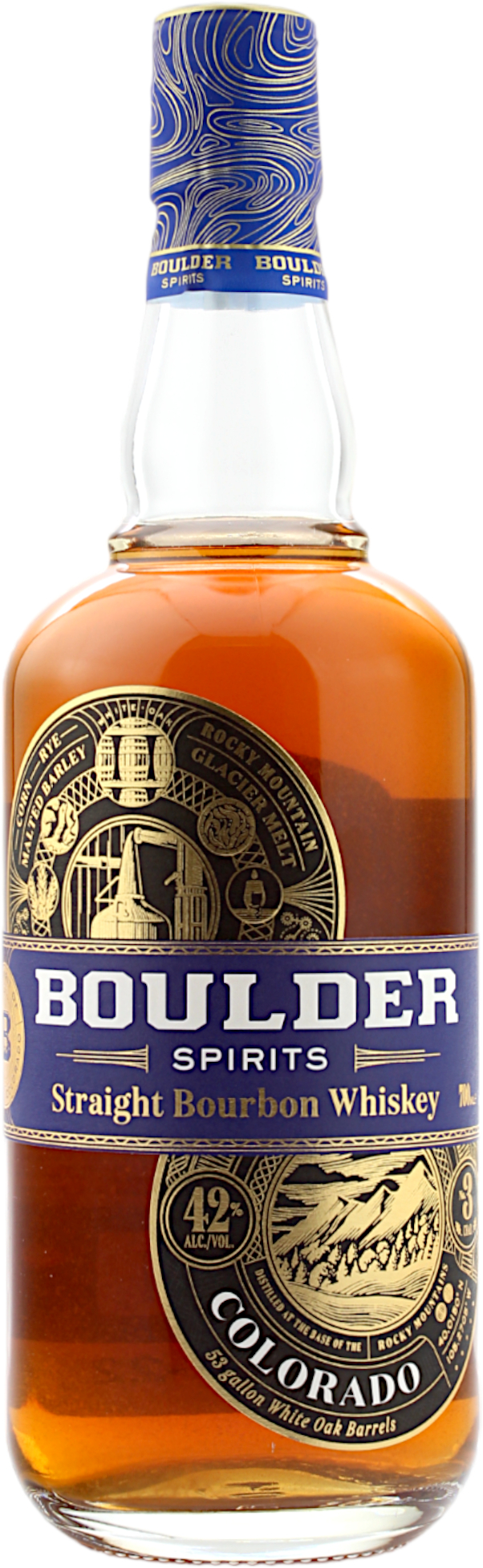 Bourbon Whiskey Boulder Straight