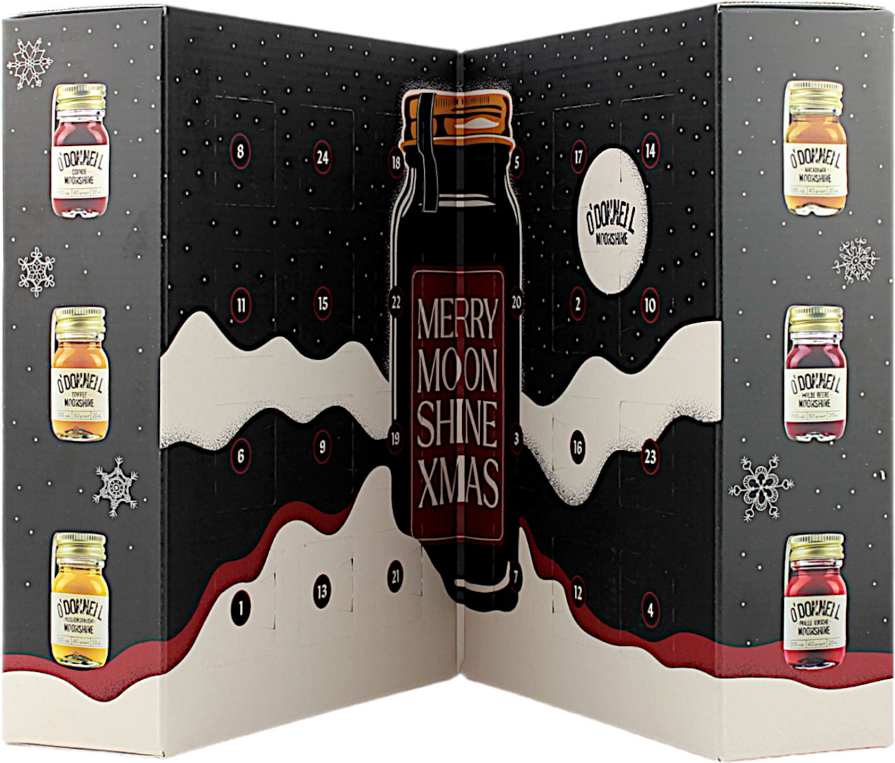 O'Donnell Moonshine Micro Adventskalender 2024 21.5% 0,48l