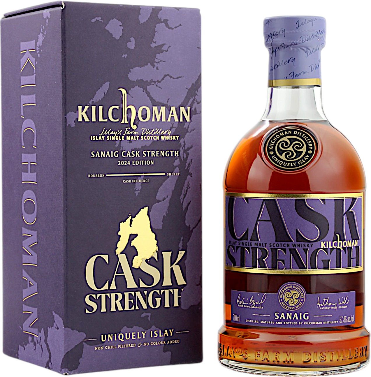 Kilchoman Sanaig Cask Strength Dark Batch 2024 57.8% 0,7l