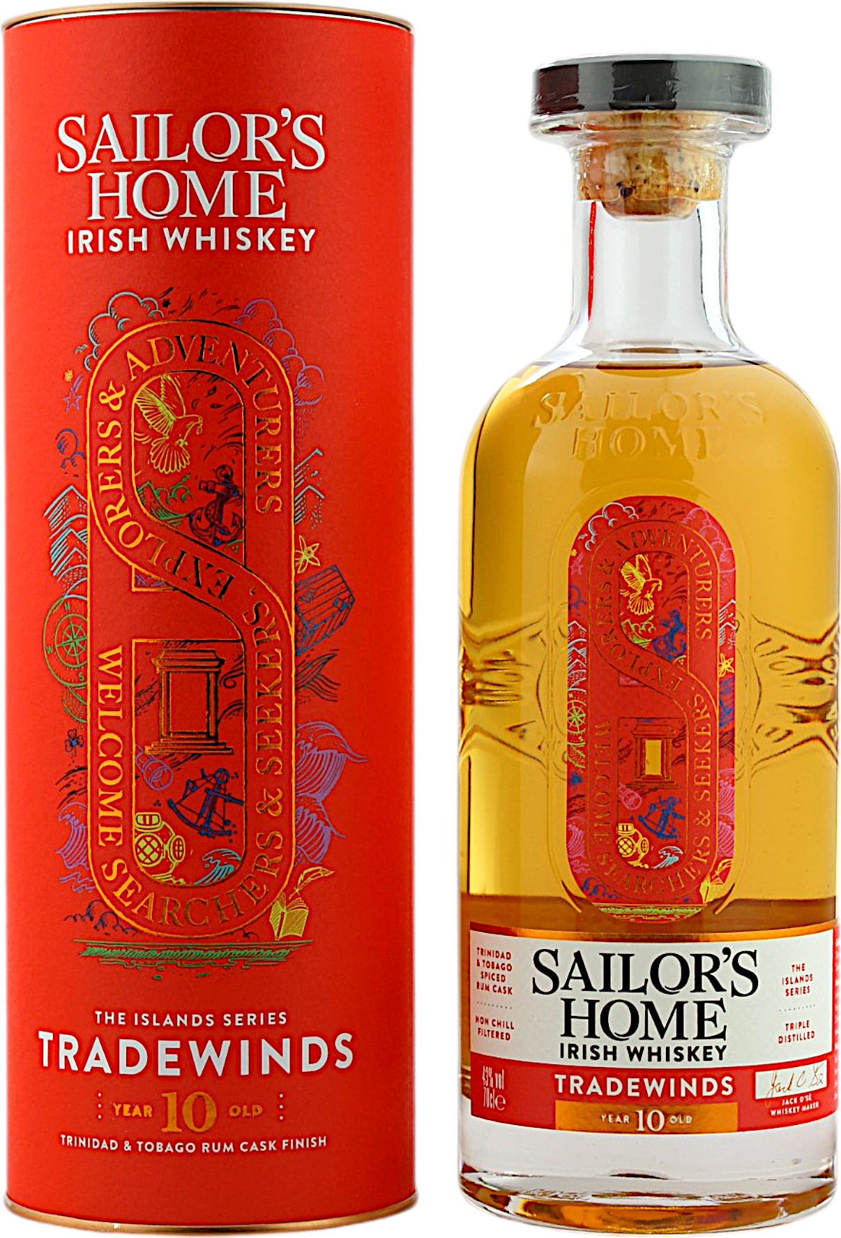 Sailor's Home 10 Jahre Tradewinds 43.0% 0,7l