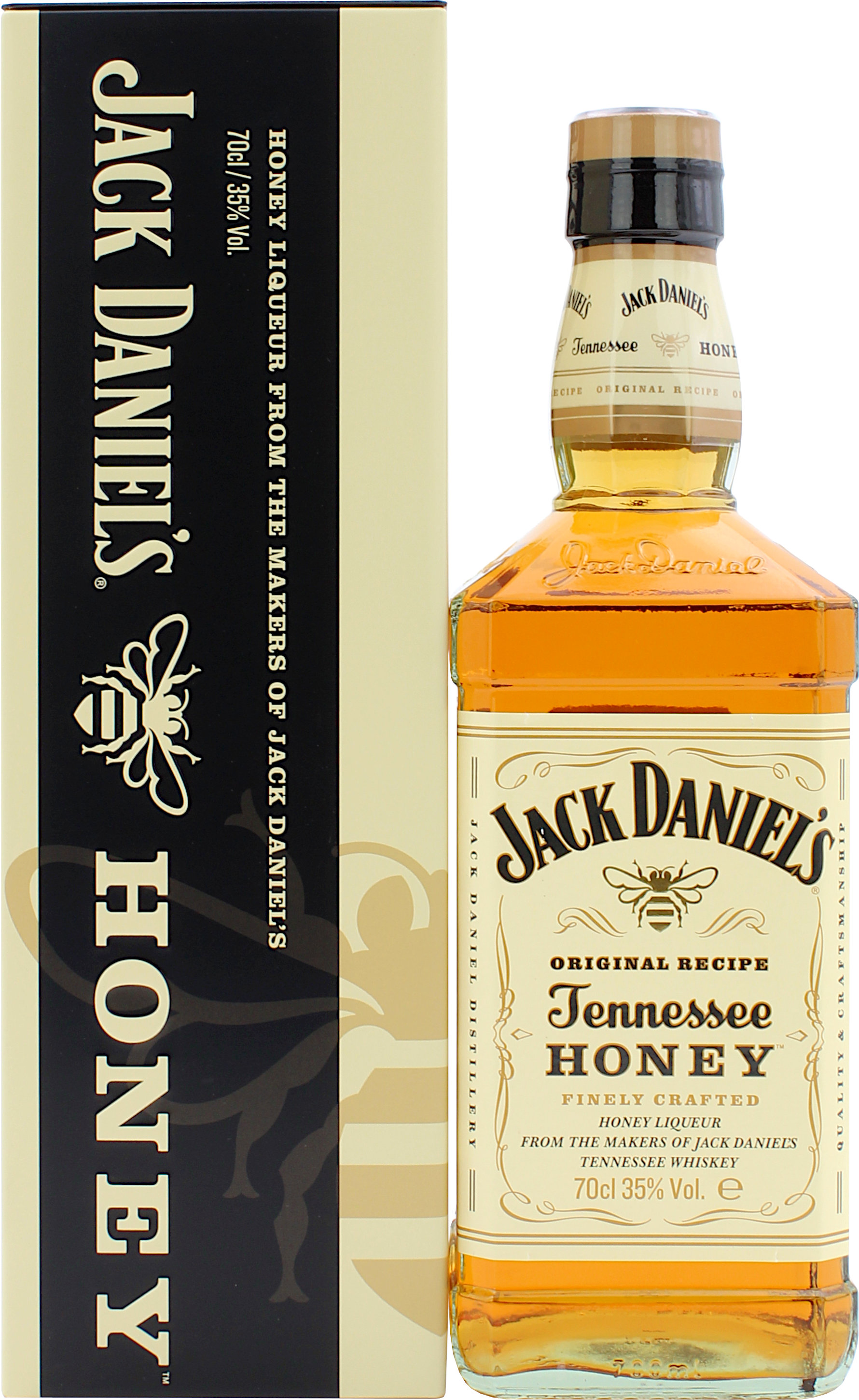 Jack Daniel's Honey Whiskey Liqueur in Metallbox 35.0% 0,7l