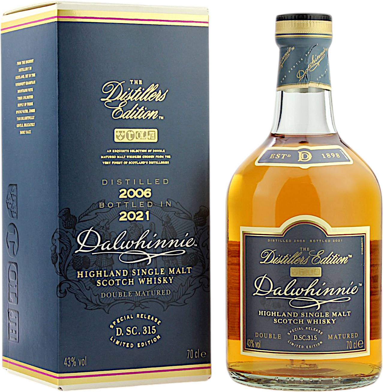 Dalwhinnie Distillers Edition 2006/2021 43.0% 0,7l