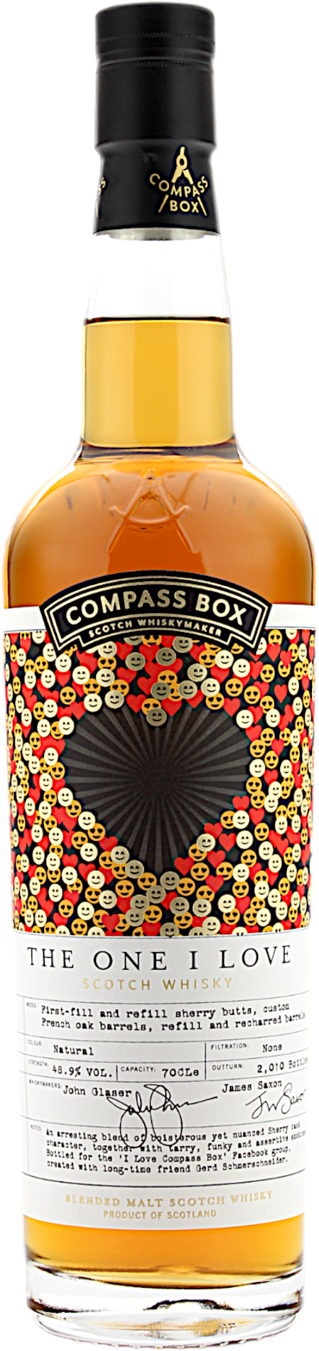 Compass Box The One I Love Limited Edition 48.9% 0,7l