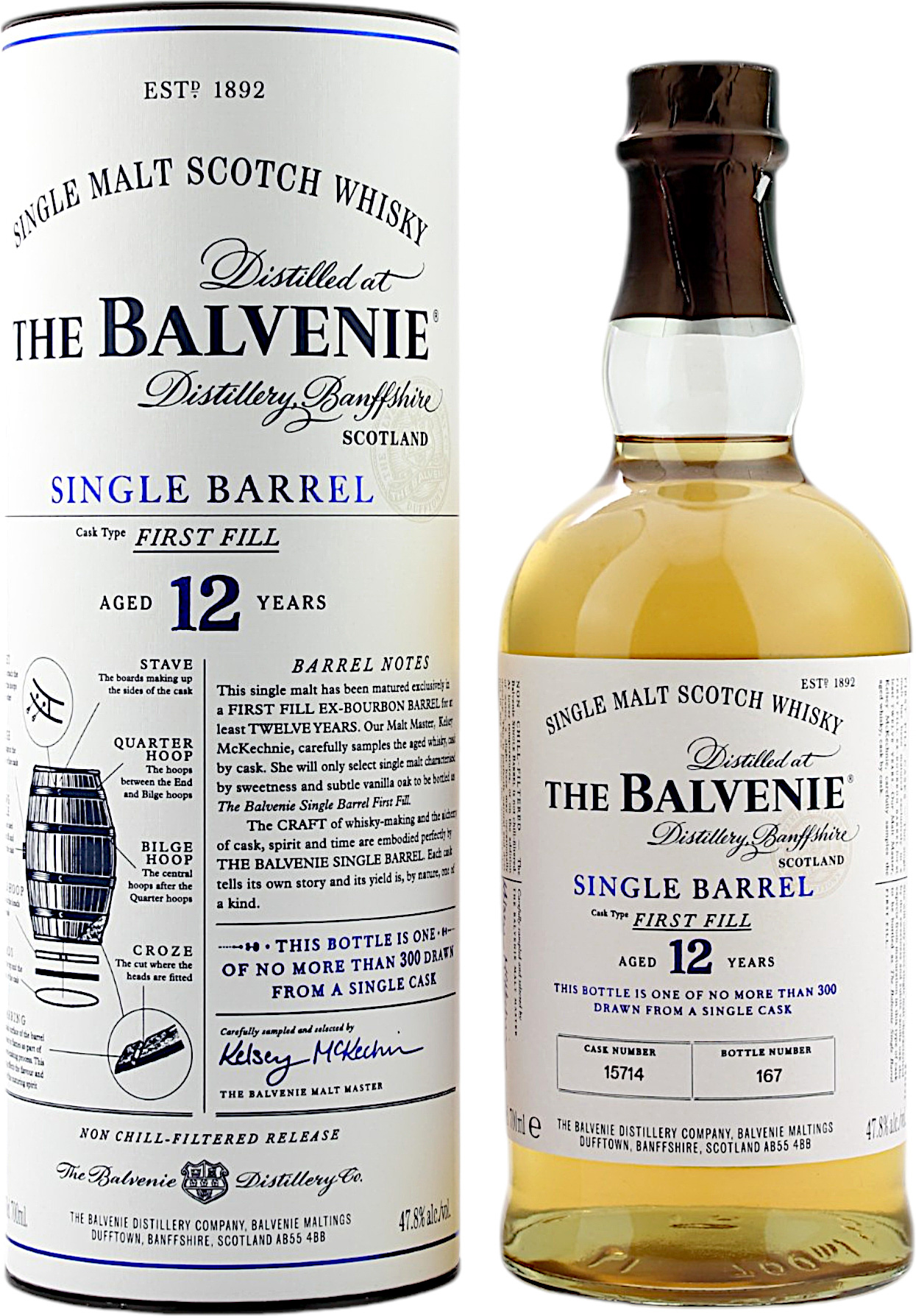 Balvenie Single Barrel 12 Jahre 47.8% 0,7l