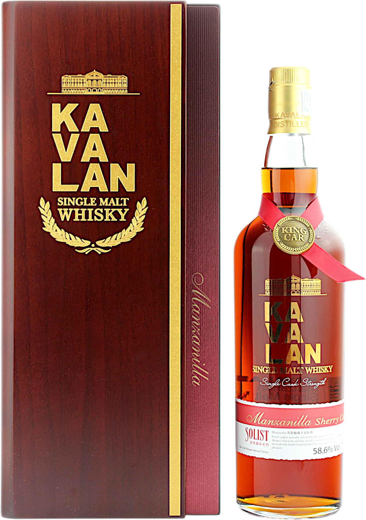 Kavalan Solist Manzanilla Sherry Single Cask 58.6 % 0,7l