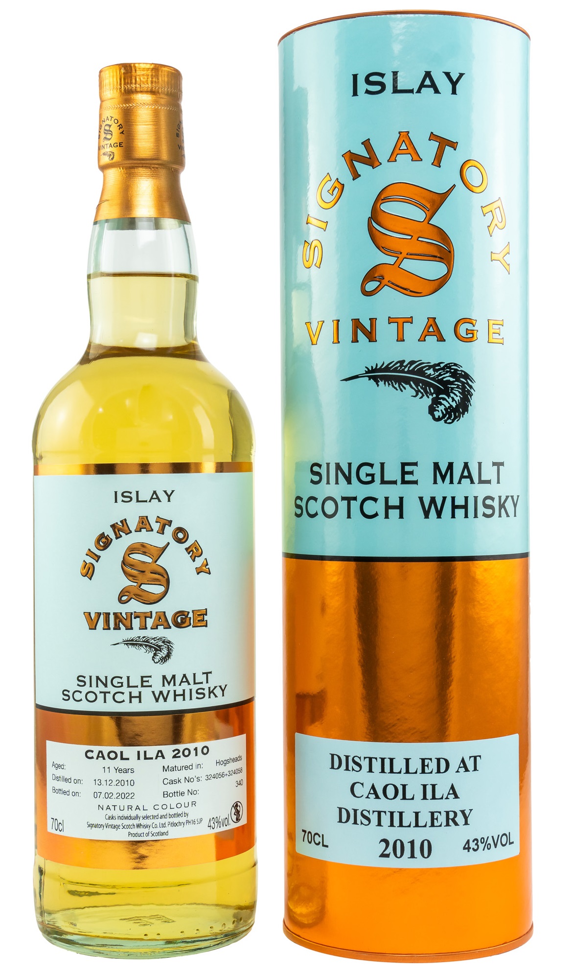 Caol Ila 11 Jahre 2010/2022 Signatory 43.0% 0,7l