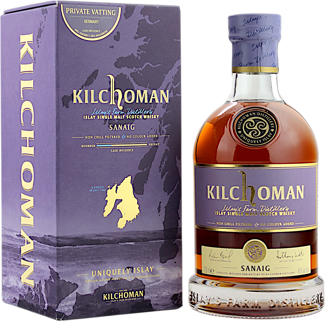 Kilchoman Sanaig Private Vatting Germany 2024 46.0% 0,7l