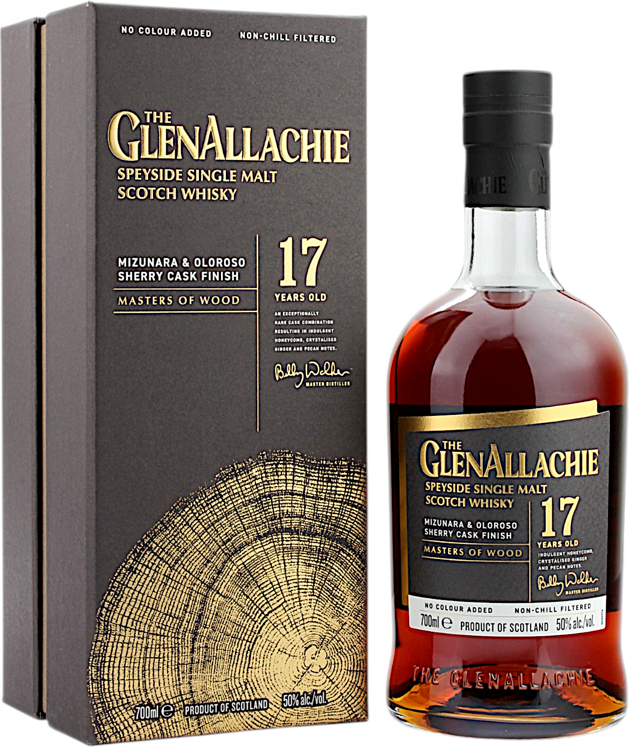 Glenallachie 17 Jahre Mizunara & Oloroso Sherry Cask Finish 50.0% 0,7l