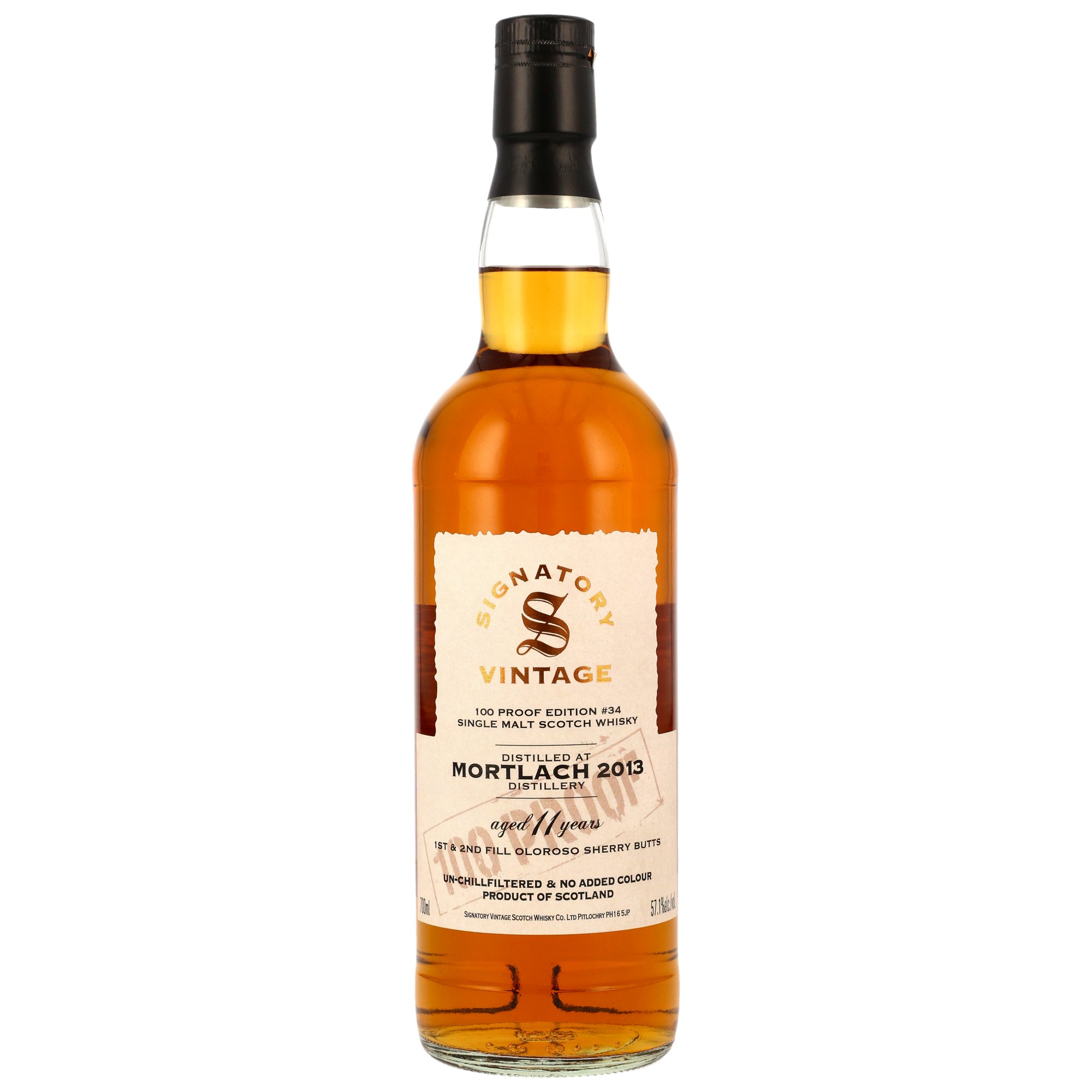 Mortlach 11 Jahre 2013/2024 Signatory 100 Proof Edition #34 57.1% 0,7l