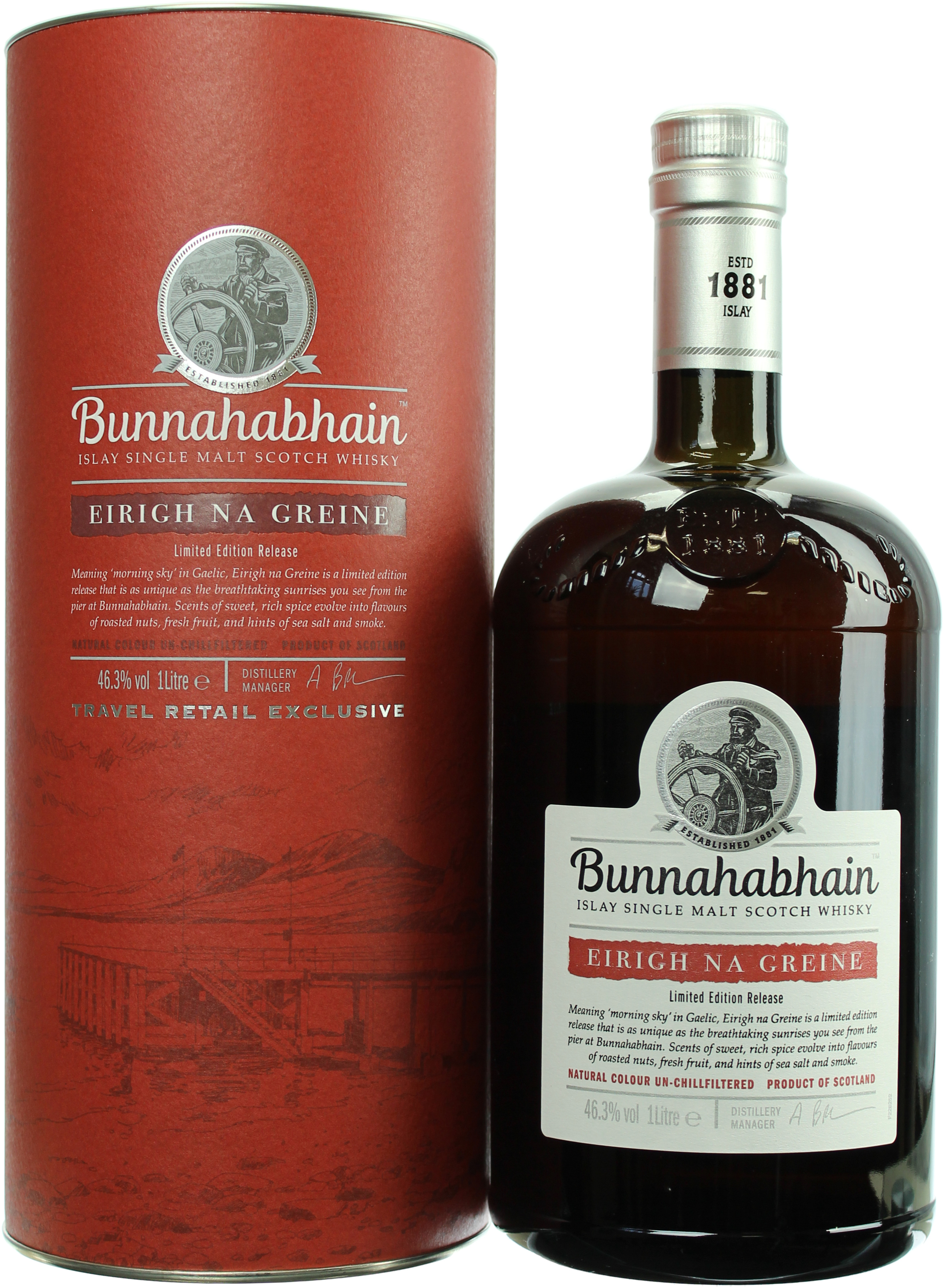 新品同様 Bunnahabhain 未開封 GREINE NA EIRIGH ウイスキー