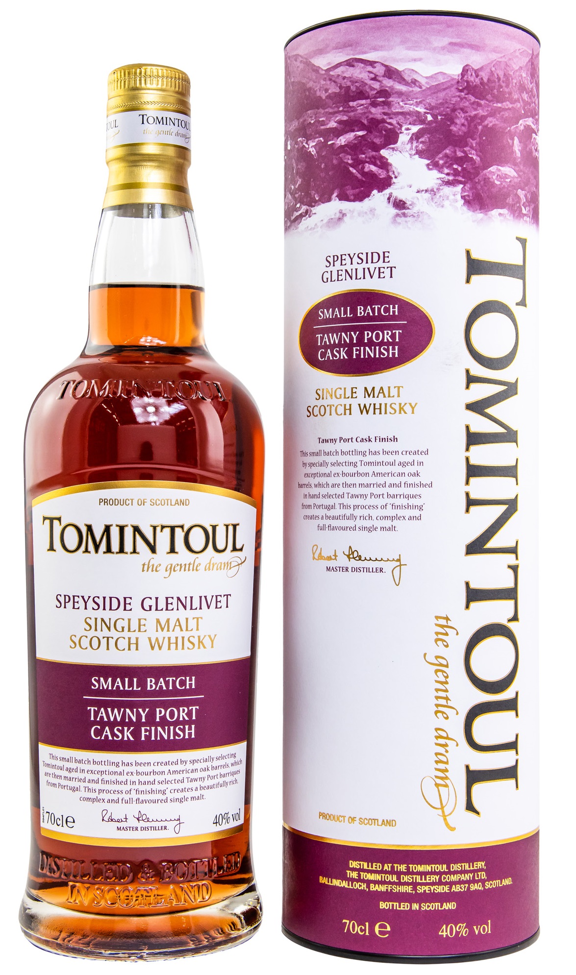 Tomintoul Tawny Port Cask Finish 40.0% 0,7l
