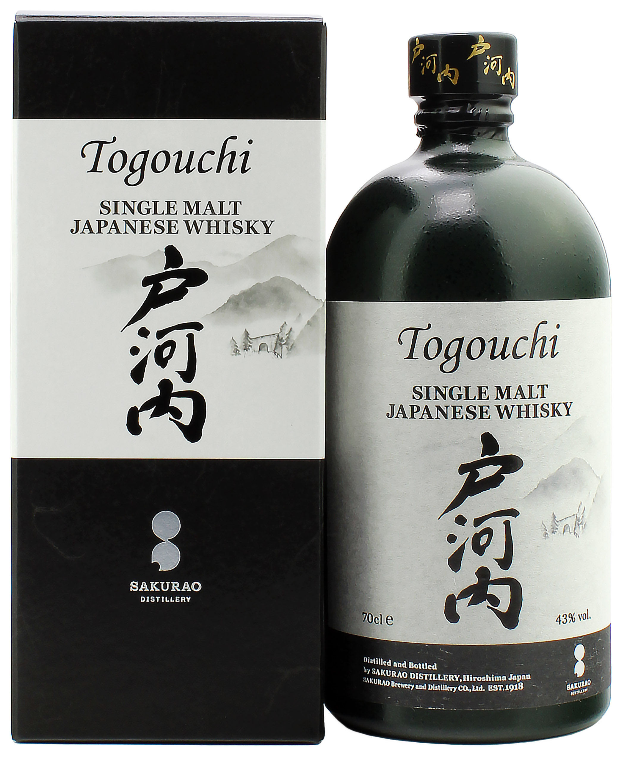 Sakurao Single Malt Japanese Whisky / 43%/ 0,7l