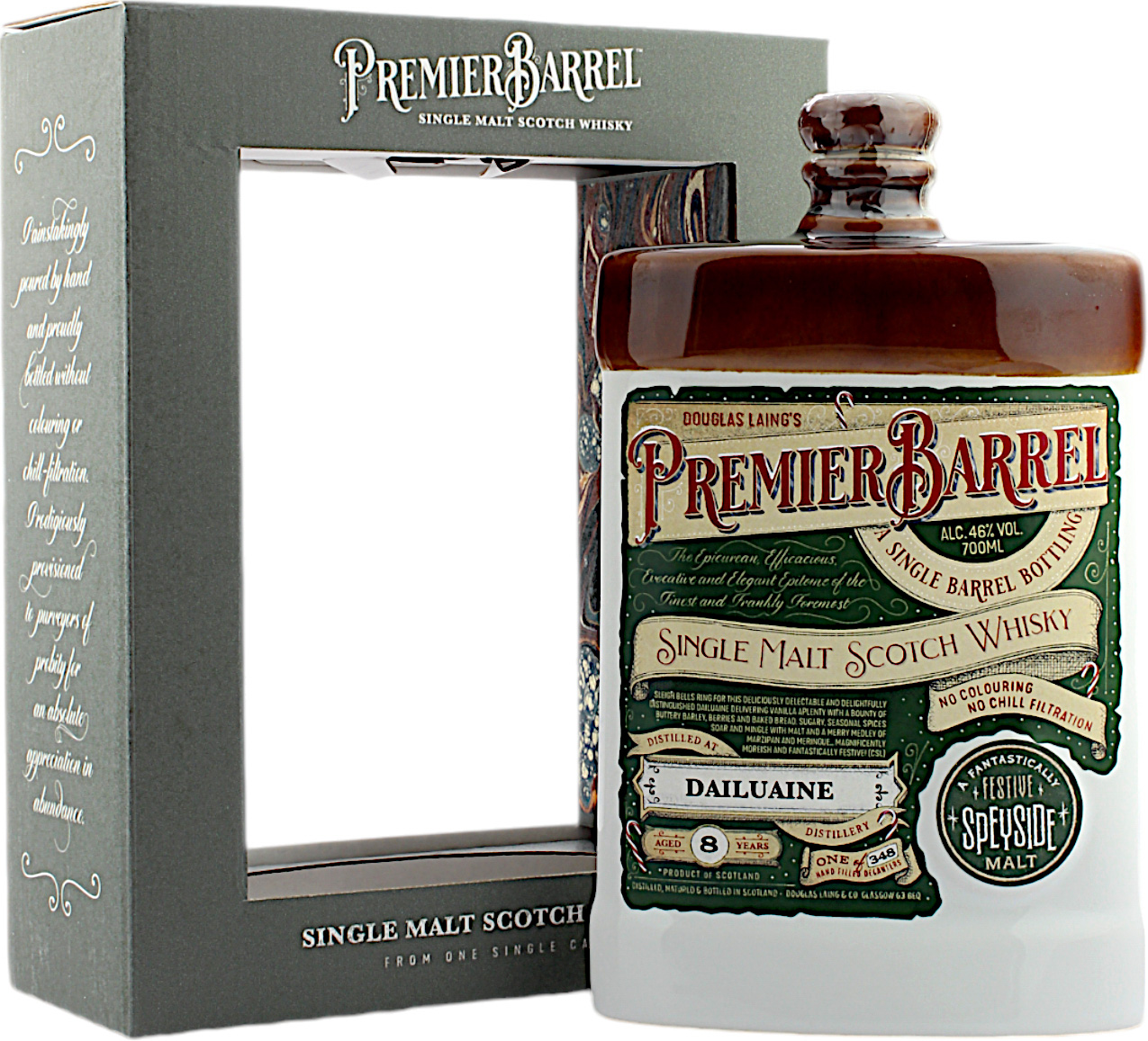 Dailuaine 8 Jahre Premier Barrel Christmas Edition 2024 46.0% 0,7l