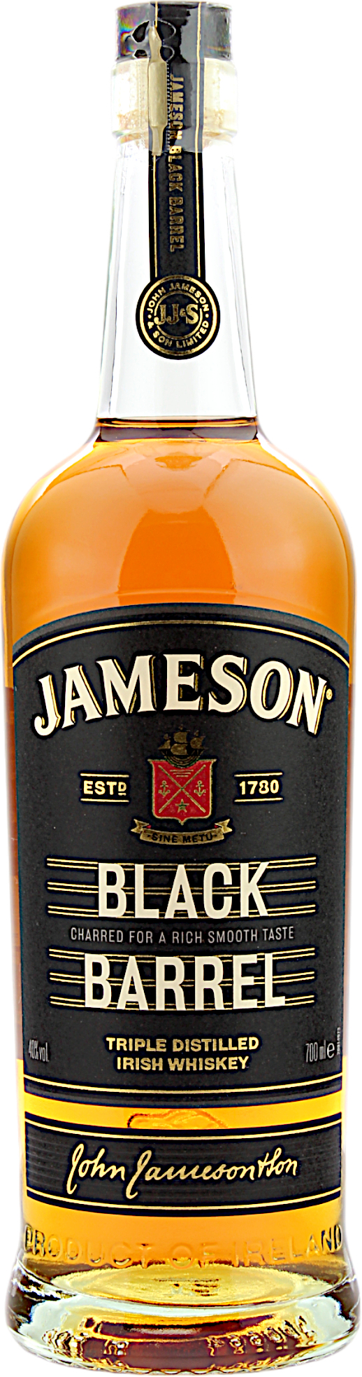 Jameson Black Barrel 40.0% 0,7l