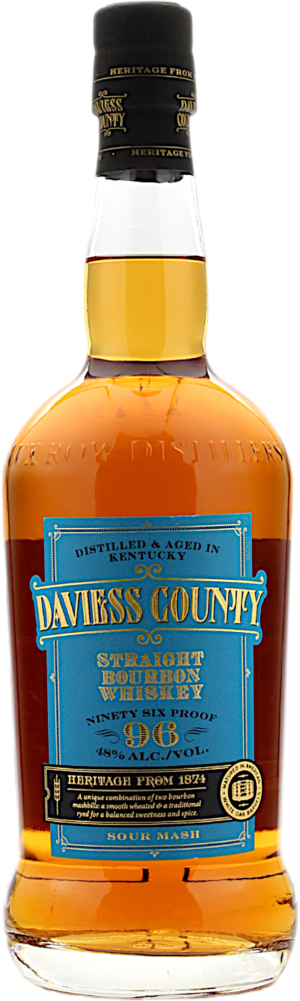 Daviess County Straight Bourbon Whiskey 48.0% 0,7l