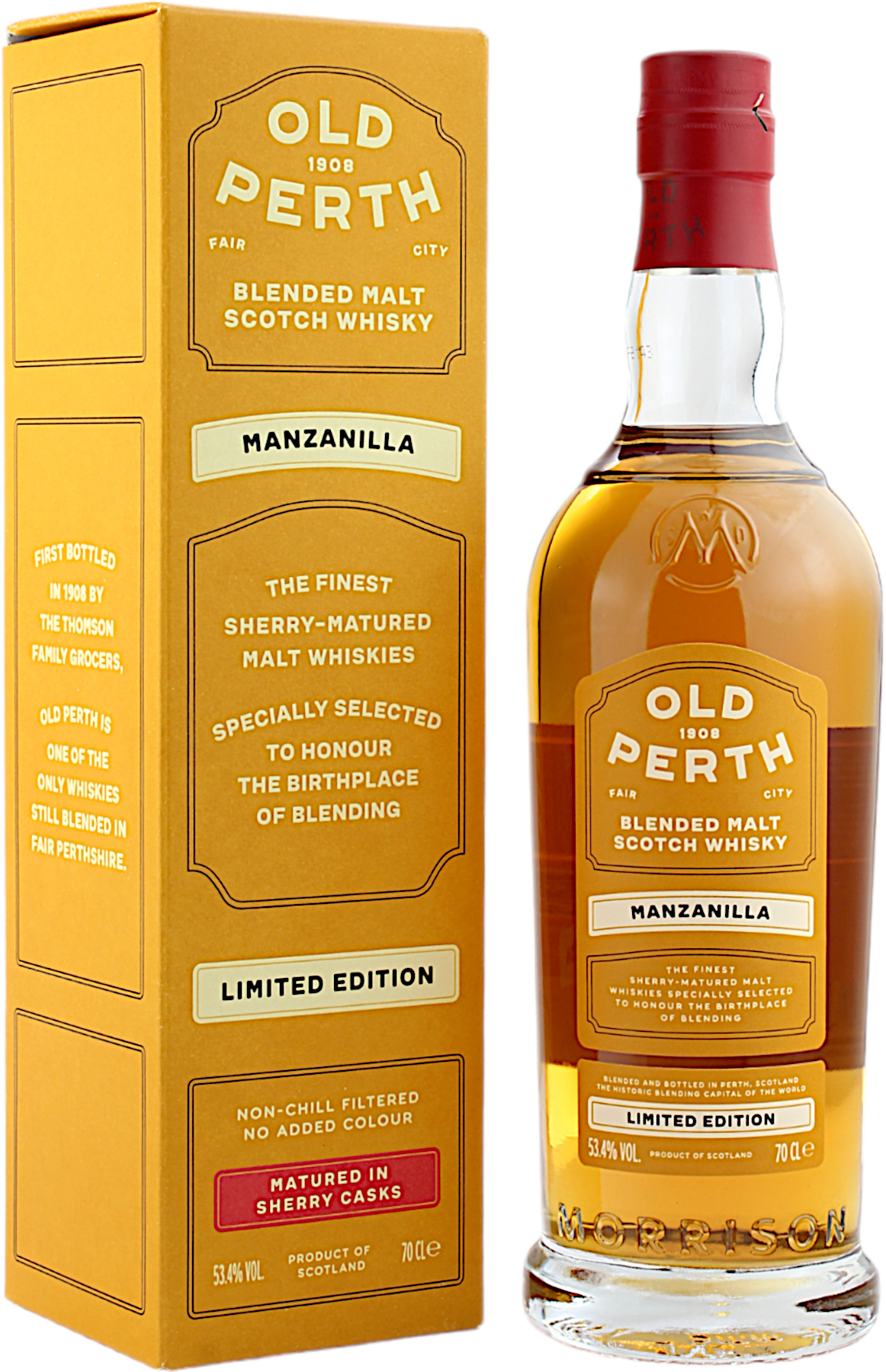 Old Perth Manzanilla Cask Limited Edition 2024 53.4% 0,7l