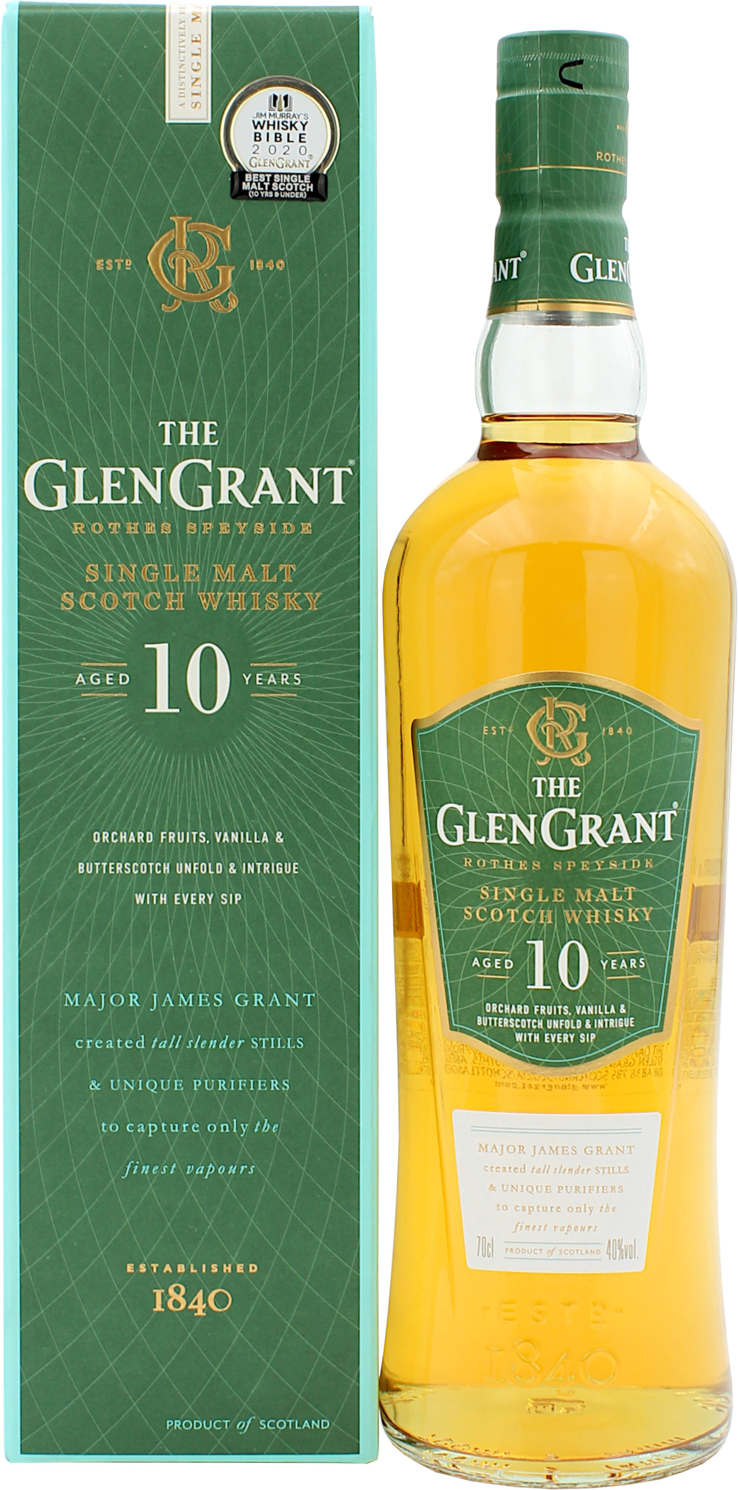 Glen Grant 10 Jahre 40.0% 0,7l