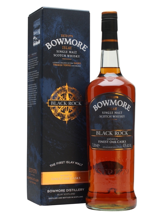 Bowmore Black Rock 40.0% 1,0 Liter
