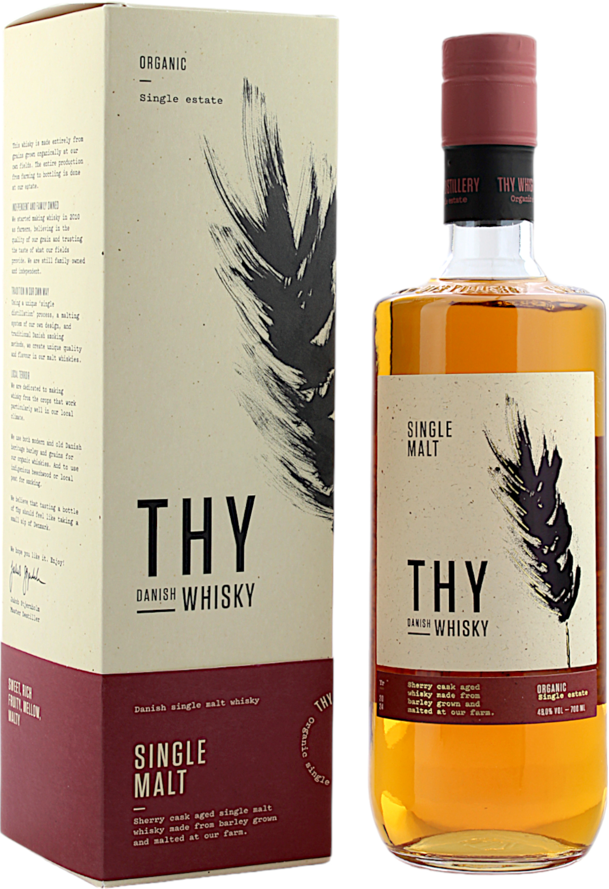 THY 2024 Single Malt Danish Whisky 48.0% 0,7l