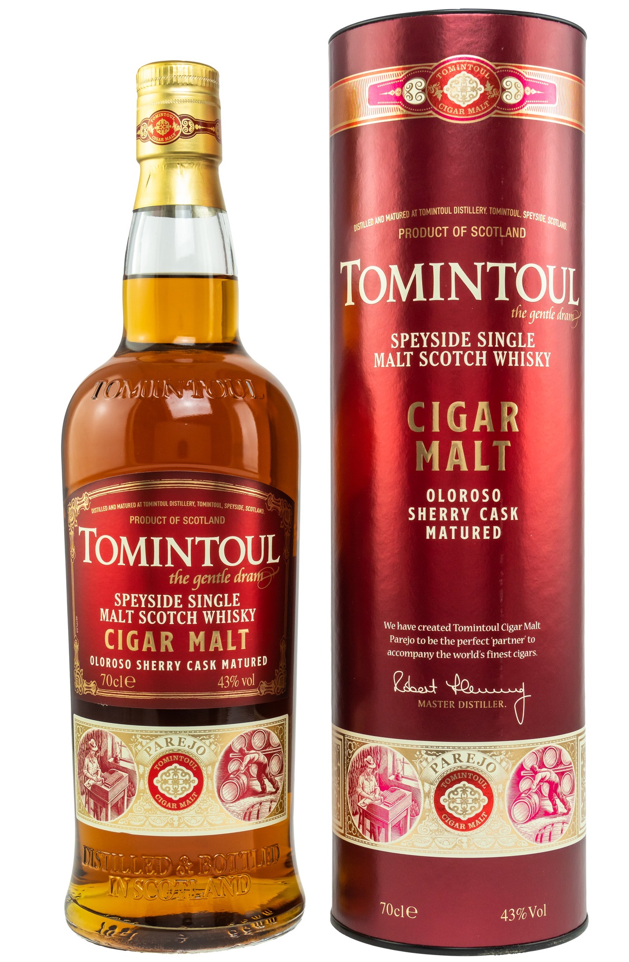 Tomintoul Cigar Malt 43.0% 0,7l