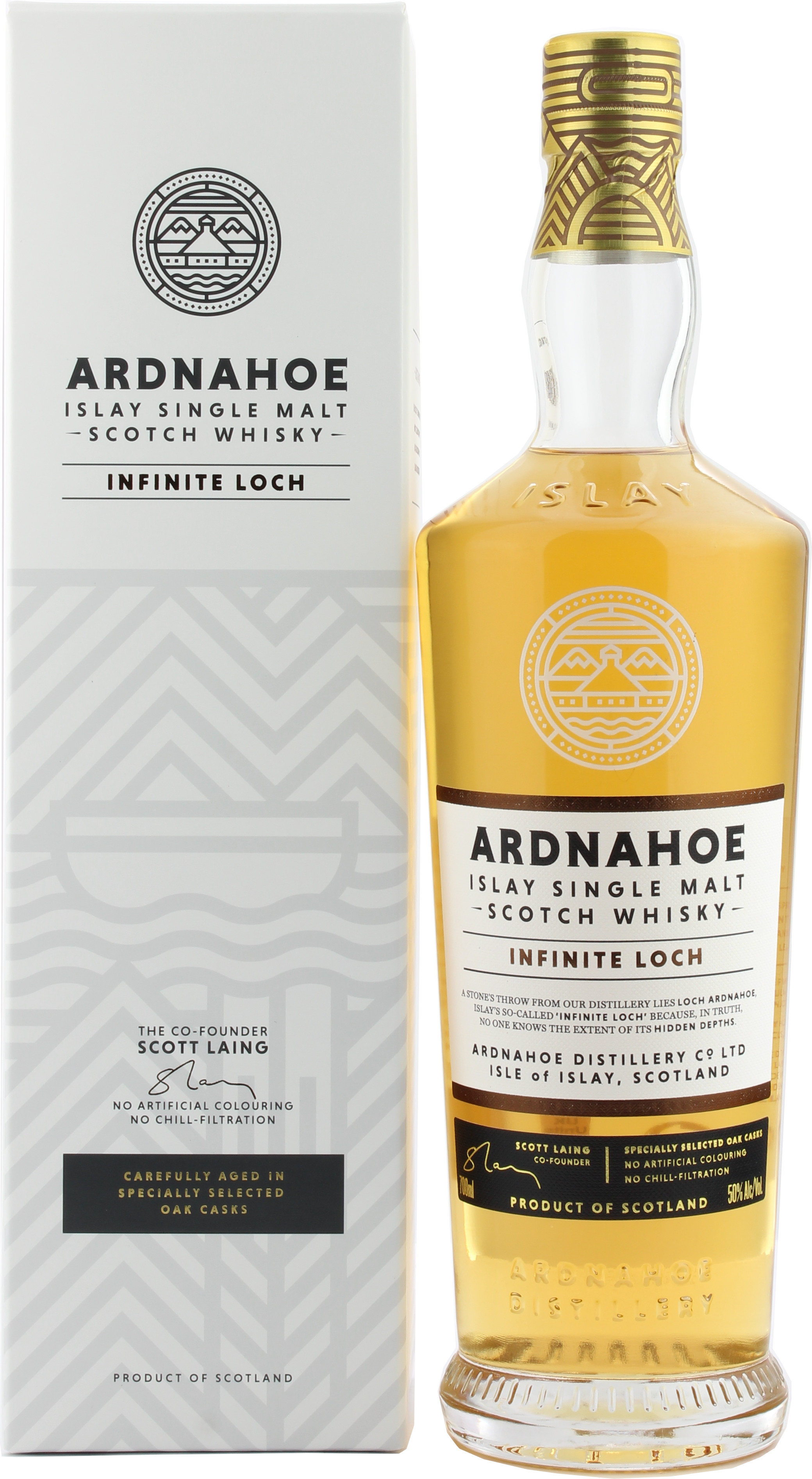 Ardnahoe Infinite Loch First Fill Ex-Bourbon / Ex-Oloroso Casks 50.0% 0,7l