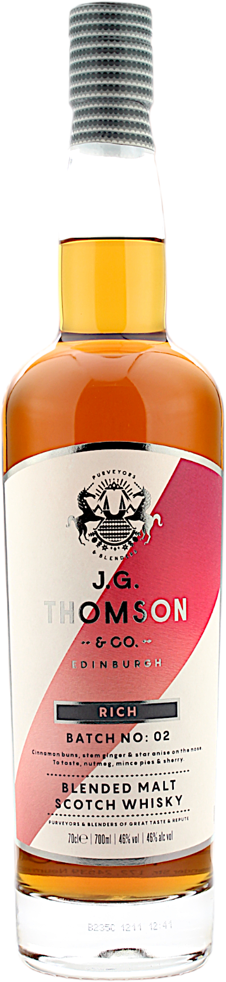 J.G. Thomson Rich Blended Malt 46.0% 0,7l