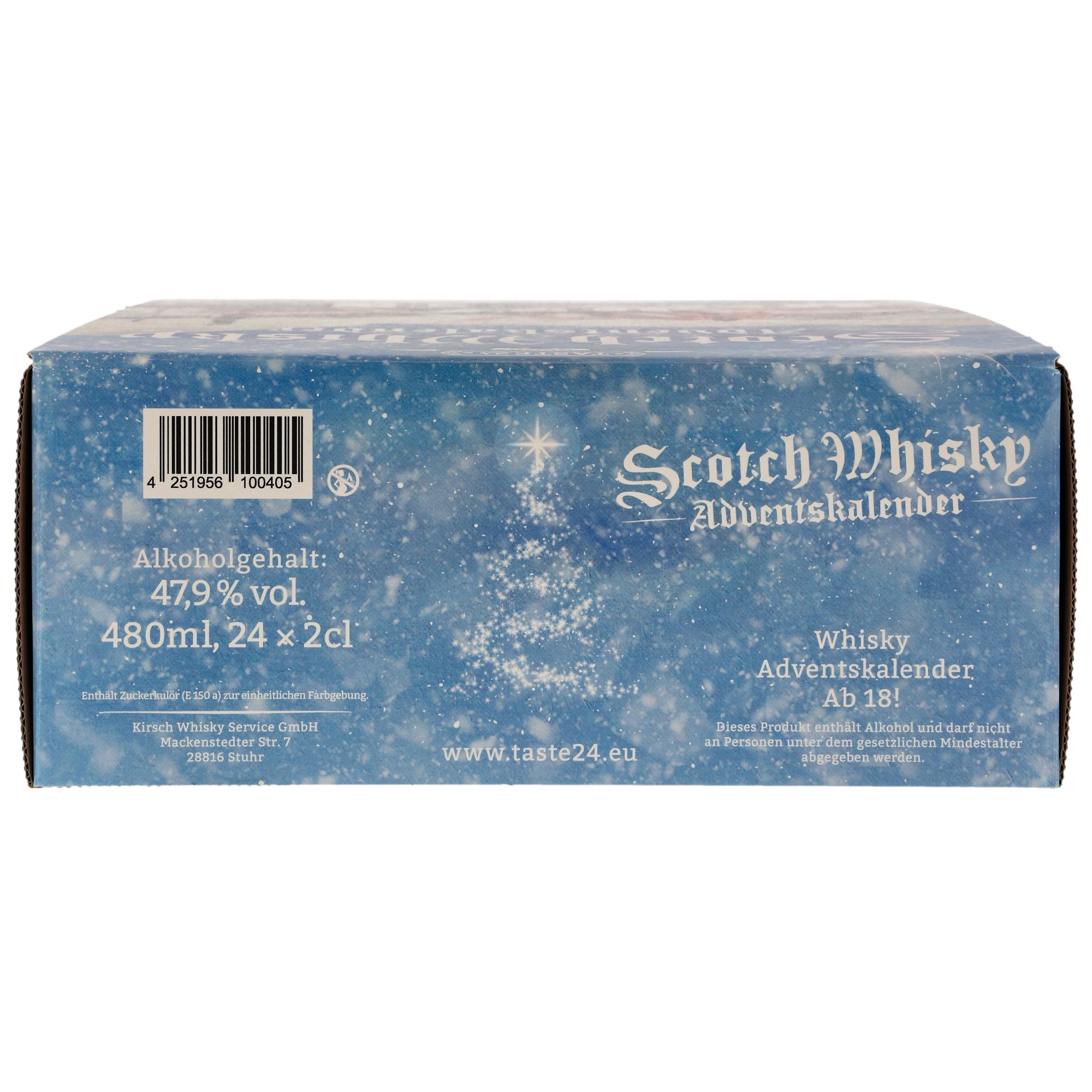 Whisky Adventskalender 2024 Scotch Whisky 47.9% 24x20ml