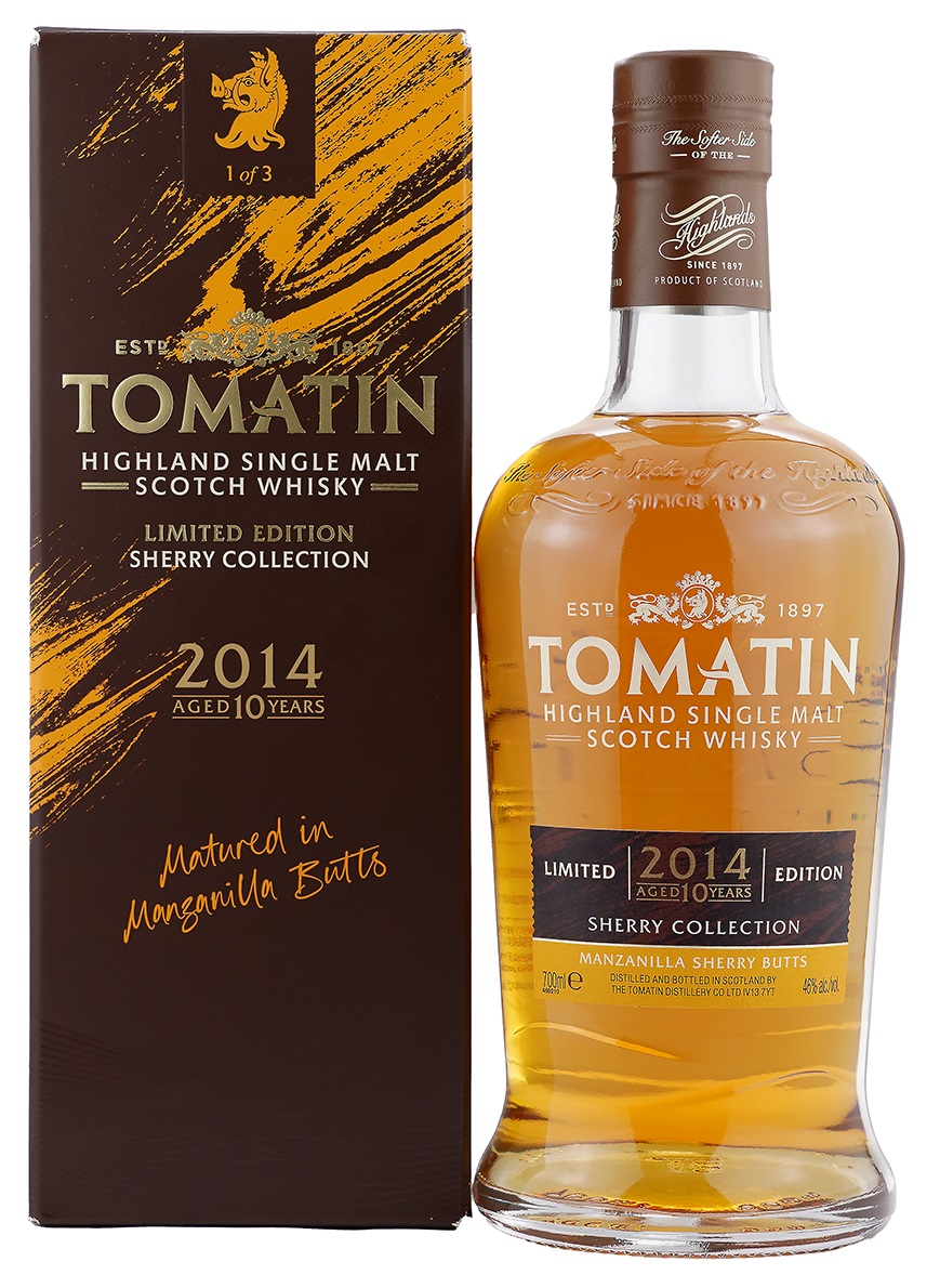 Tomatin 10 Jahre 2014/2024 Manzanilla Sherry Collection 46.0% 0,7l